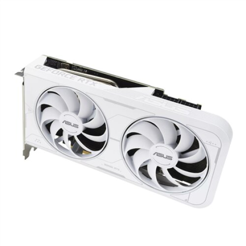 Asus DUAL-RTX3060TI-O8GD6X-WHITE NVIDIA, 8 GB, GeForce RTX 3060 TI, GDDR6X, PCI Express 4.0, HDMI ports quantity 1, Memory clock speed 19000 MHz