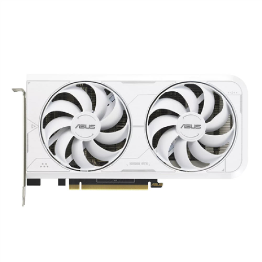 Asus DUAL-RTX3060TI-O8GD6X-WHITE NVIDIA, 8 GB, GeForce RTX 3060 TI, GDDR6X, PCI Express 4.0, HDMI ports quantity 1, Memory clock speed 19000 MHz