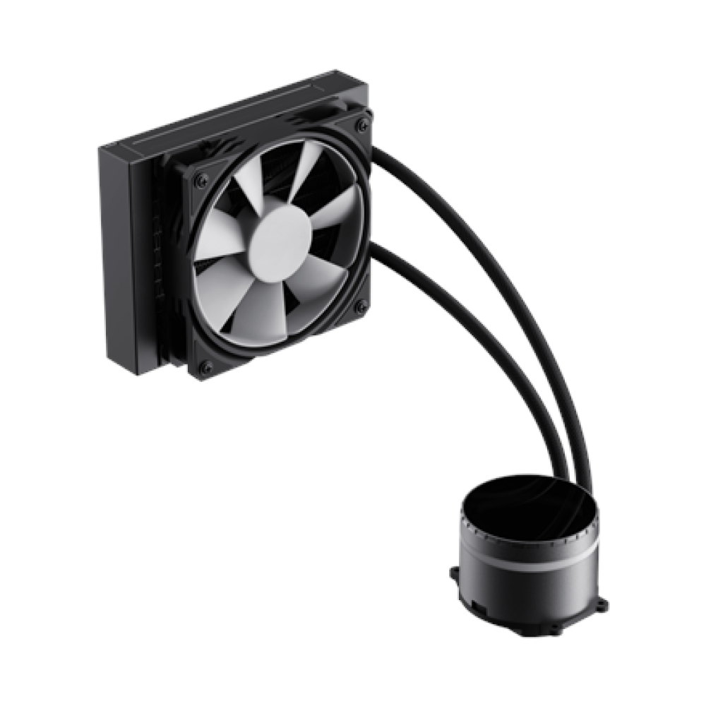 Gamemax CPU Liquid Cooler , ICEBURG 120 BK , Black