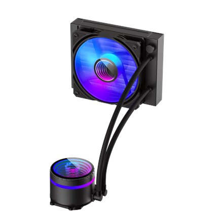 Gamemax CPU Liquid Cooler , ICEBURG 120 BK , Black