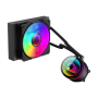 Gamemax CPU Liquid Cooler , ICEBURG 120 BK , Black