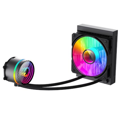 Gamemax CPU Liquid Cooler , ICEBURG 120 BK , Black