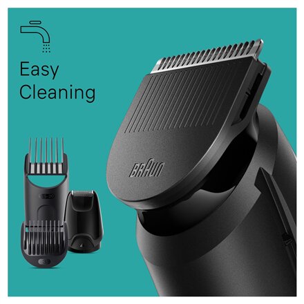 Braun Trimmer , 6-in-1 Style Kit 3 MGK3410 , Cordless , Number of length steps 13 , Black