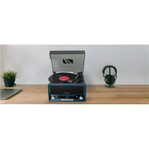 Muse , Turntable Micro System With Vinyl Deck , MT-112 NB , Micro system CD with turntable , USB port