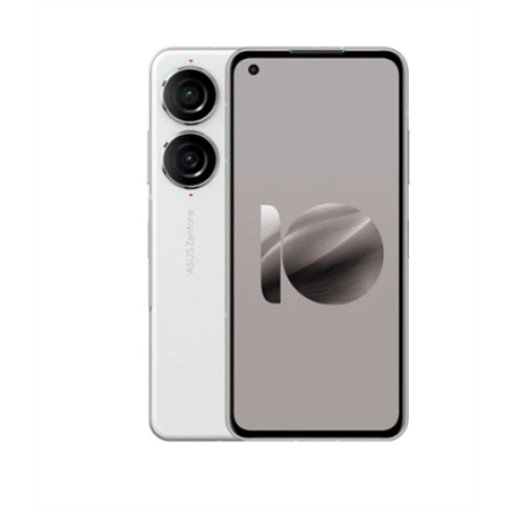 Asus , Zenfone 10 , Comet White , 5.92 , Super AMOLED , 1080 x 2400 pixels , Qualcomm SM8550 , Snapdragon 8 Gen2 , Internal RAM 8 GB , 256 GB , Dual SIM , Nano-SIM , 3G , 4G , 5G , Main camera resolution 50+13 MP , Secondary camera resolution 32 MP , Andr