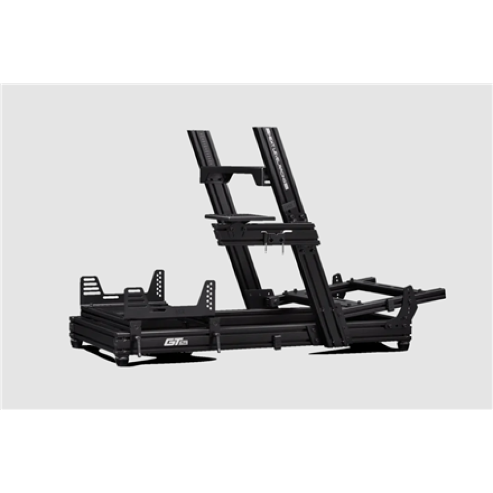 Next Level Racing , Aluminum; Carbon Steel , Racing Simulator Cockpit , GTElite Wheel Plate Edition , Black