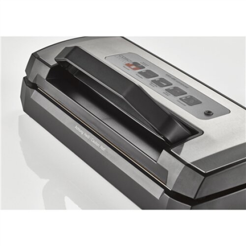 Caso , Bar Vacuum sealer , VRH 490 advanced , Power 110 W , Temperature control , Black/Stainless steel