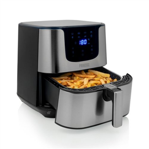 Princess , Digital Aerofryer Deluxe XXL , 182060 , Power 1700 W , Capacity 5.5 L , Black/Stainless Steel