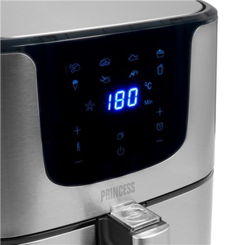 Princess , Digital Aerofryer Deluxe XXL , 182060 , Power 1700 W , Capacity 5.5 L , Black/Stainless Steel