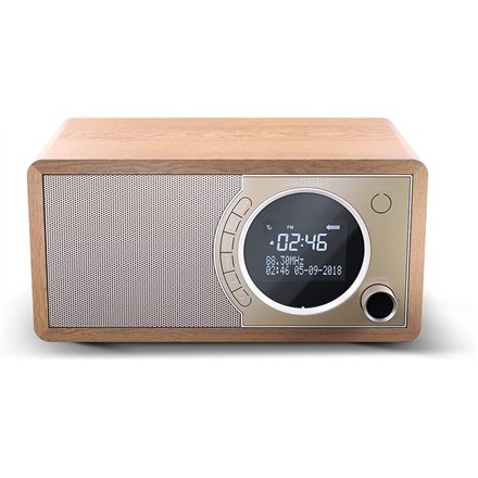 Sharp DR-450(BR) Digital Radio, FM/DAB/DAB+, Bluetooth 4.2, Alarm function, Brown , Sharp , Digital Radio , DR-450(BR) , Bluetooth , Brown
