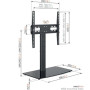 Vogels , Desk Mount , MS3085-A1 Table-Top Stand Medium , Full motion , 32-65 , Black
