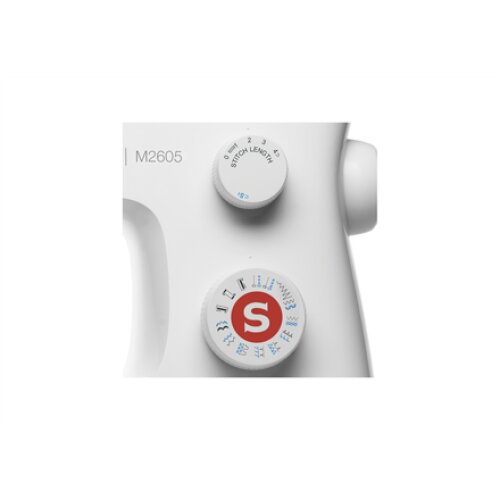 Singer , Sewing Machine , M2605 , Number of stitches 12 , White