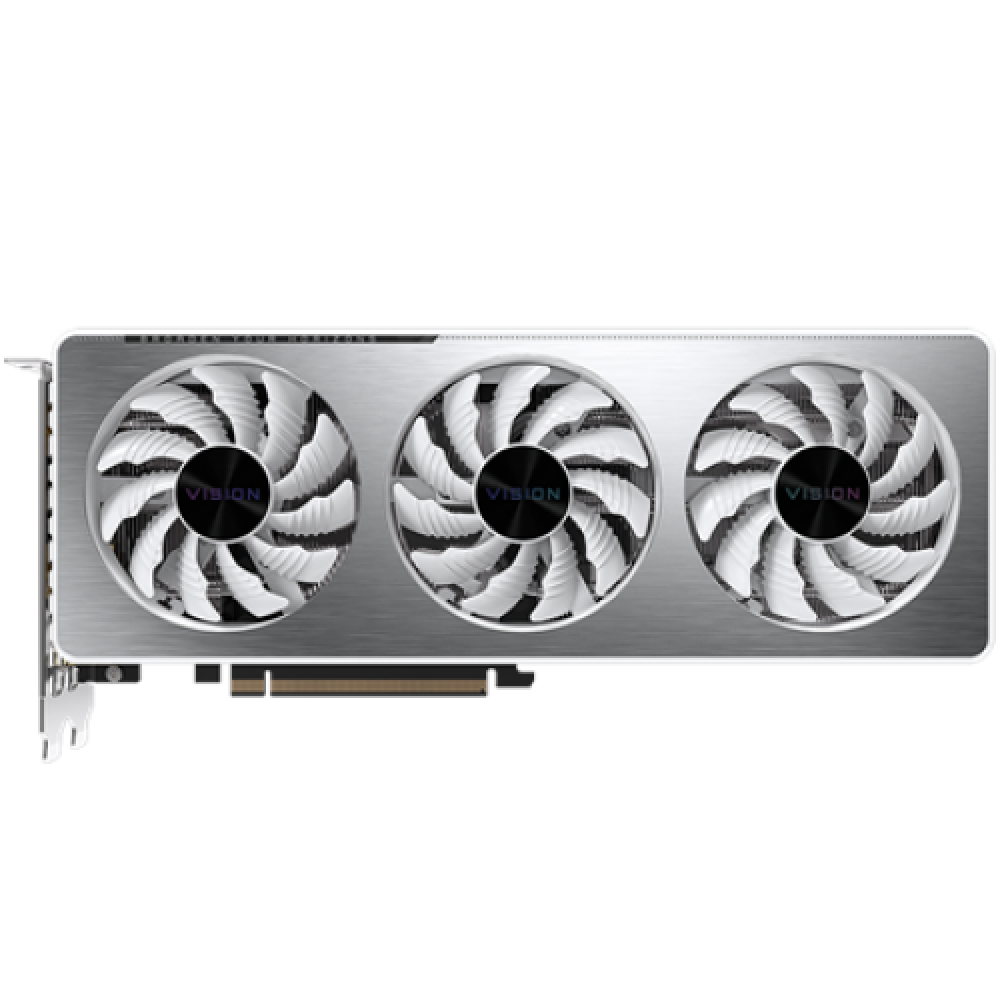 Gigabyte GV-N3060VISION OC-12GD, LHR version NVIDIA, 12 GB, GeForce RTX 3060, GDDR6, PCI-E 4.0 x 16, Processor frequency 1837 MHz, HDMI ports quantity 2, Memory clock speed 15000 MHz