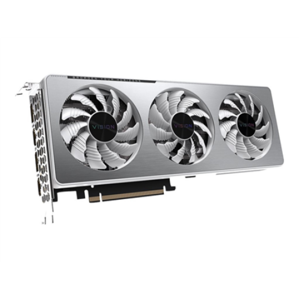 Gigabyte GV-N3060VISION OC-12GD, LHR version NVIDIA, 12 GB, GeForce RTX 3060, GDDR6, PCI-E 4.0 x 16, Processor frequency 1837 MHz, HDMI ports quantity 2, Memory clock speed 15000 MHz