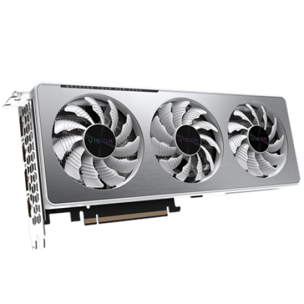 Gigabyte GV-N3060VISION OC-12GD, LHR version NVIDIA, 12 GB, GeForce RTX 3060, GDDR6, PCI-E 4.0 x 16, Processor frequency 1837 MHz, HDMI ports quantity 2, Memory clock speed 15000 MHz