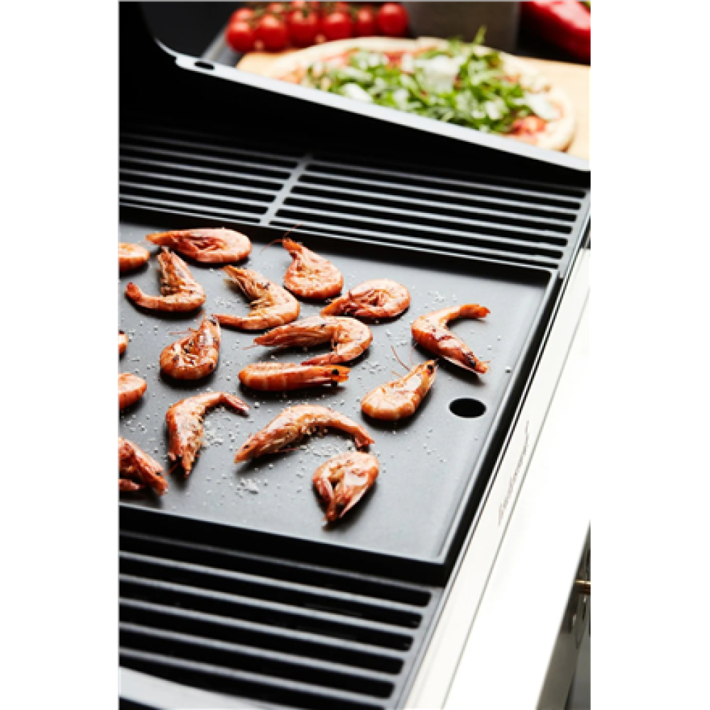 Barbecook , Dynamic Core Enamelled Cast Iron Cooking Griddle, 43 x 35 x 2 cm , BC-ACC-7126