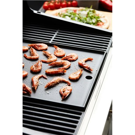 Barbecook , Dynamic Core Enamelled Cast Iron Cooking Griddle, 43 x 35 x 2 cm , BC-ACC-7126