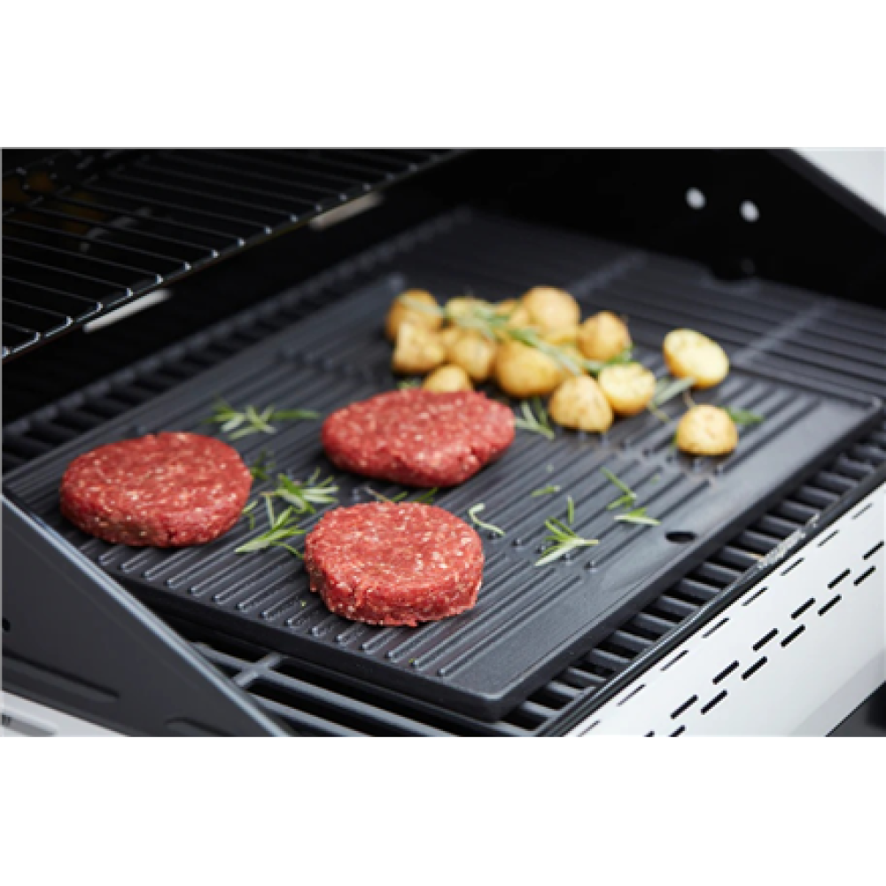 Barbecook , Dynamic Core Enamelled Cast Iron Cooking Griddle, 43 x 35 x 2 cm , BC-ACC-7126