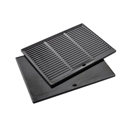 Barbecook , Dynamic Core Enamelled Cast Iron Cooking Griddle, 43 x 35 x 2 cm , BC-ACC-7126