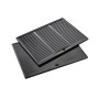 Barbecook , Dynamic Core Enamelled Cast Iron Cooking Griddle, 43 x 35 x 2 cm , BC-ACC-7126