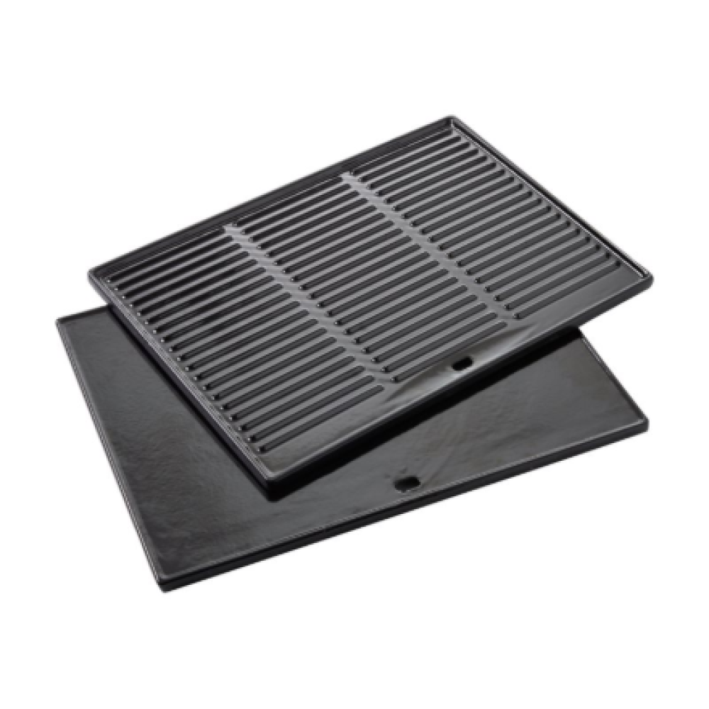 Barbecook , Dynamic Core Enamelled Cast Iron Cooking Griddle, 43 x 35 x 2 cm , BC-ACC-7126