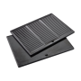 Barbecook , Dynamic Core Enamelled Cast Iron Cooking Griddle, 43 x 35 x 2 cm , BC-ACC-7126