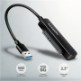 AXAGON USB-A 5Gbps SLIM adapter for 2.5 SSD/HDD , ADSA-FP2A