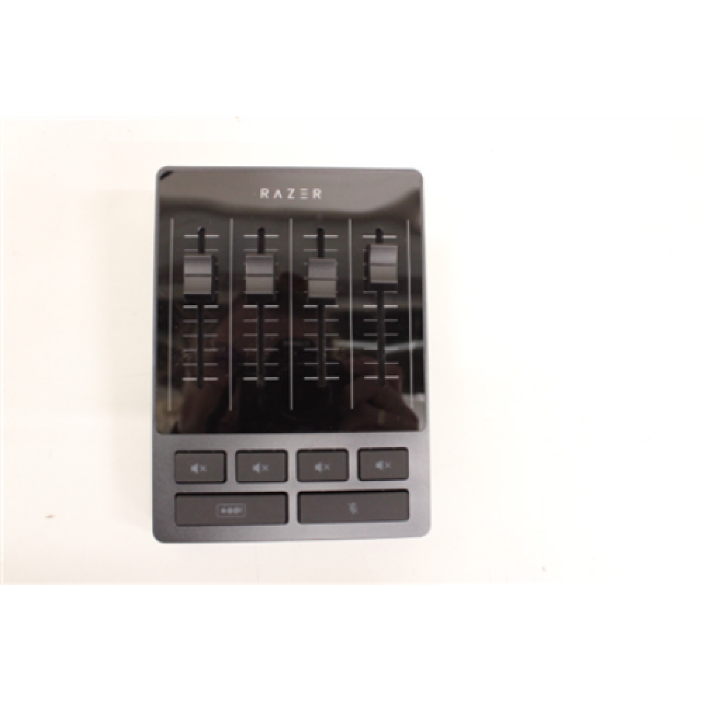 SALE OUT. Razer , Audio Mixer for Broadcasting and Streaming , Wired , N/A , USED AS DEMO , Black