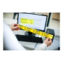 Brother , TZe-661 Laminated Tape , Black on Yellow , TZe , 8 m , 3.6 cm