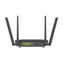 AX1800 AiMesh Wireless Router , RT-AX52 , 802.11ax , 10/100/1000 Mbit/s , Ethernet LAN (RJ-45) ports 3 , Mesh Support Yes , MU-MiMO No , No mobile broadband , Antenna type External