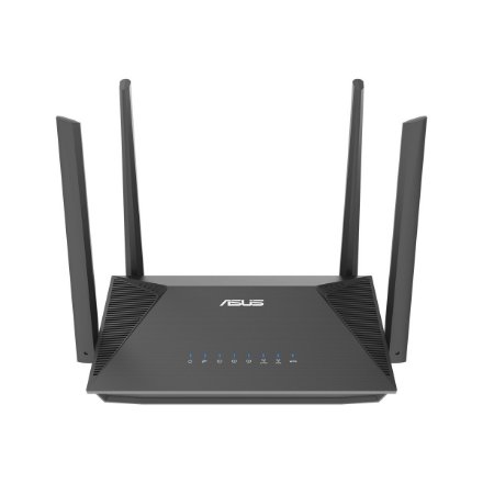 Asus , AX1800 AiMesh Wireless Router , RT-AX52 , 802.11ax , 10/100/1000 Mbit/s , Mesh Support Yes , MU-MiMO No , No mobile broadband , Antenna type External