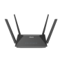 AX1800 AiMesh Wireless Router , RT-AX52 , 802.11ax , 10/100/1000 Mbit/s , Ethernet LAN (RJ-45) ports 3 , Mesh Support Yes , MU-MiMO No , No mobile broadband , Antenna type External