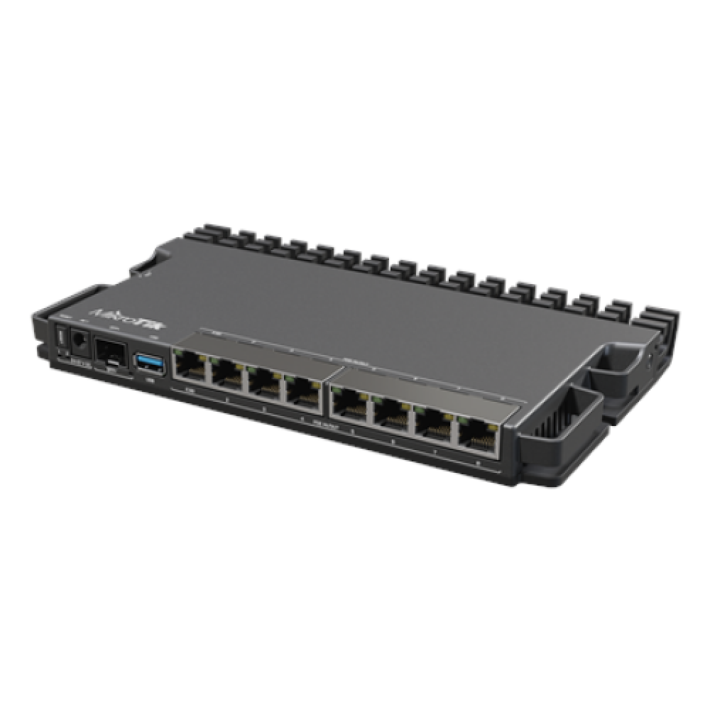 RouterBOARD , RB5009UPr+S+IN , No Wi-Fi , 10/100/1000 Mbit/s , Ethernet LAN (RJ-45) ports 7 , Mesh Support No , MU-MiMO No , No mobile broadband