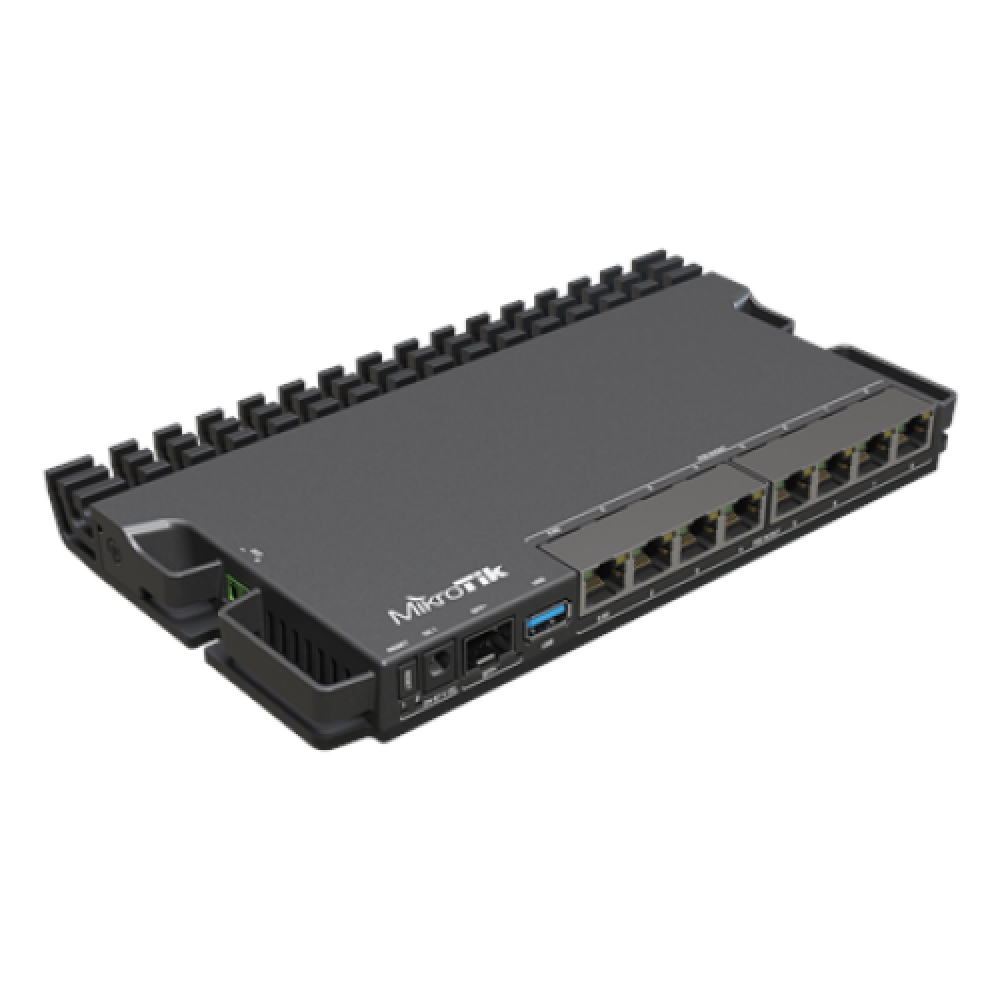 RouterBOARD , RB5009UPr+S+IN , No Wi-Fi , 10/100/1000 Mbit/s , Ethernet LAN (RJ-45) ports 7 , Mesh Support No , MU-MiMO No , No mobile broadband