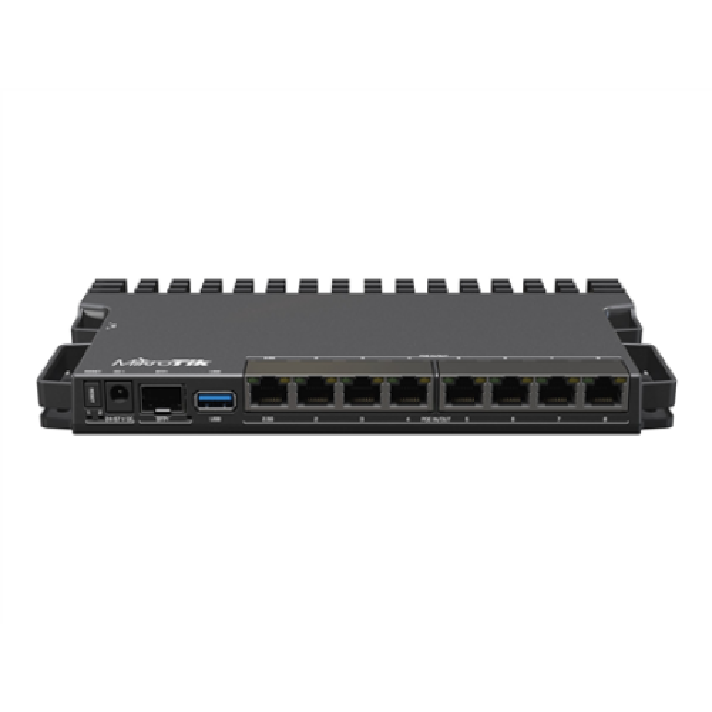 RouterBOARD , RB5009UPr+S+IN , No Wi-Fi , 10/100/1000 Mbit/s , Ethernet LAN (RJ-45) ports 7 , Mesh Support No , MU-MiMO No , No mobile broadband