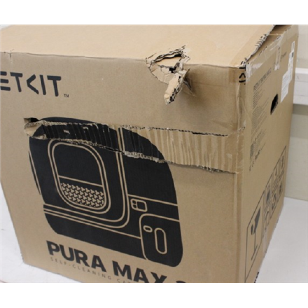 SALE OUT. PETKIT Automatic Cat Litter Box , Pura MAX 2 , 480 x 480 x 520 cm , White , DAMAGED PACKAGING