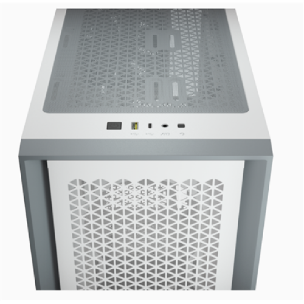 Corsair , Computer Case , 4000D , Side window , White , ATX , Power supply included No , ATX