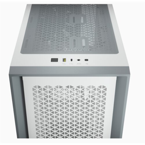 Corsair , Computer Case , 4000D , Side window , White , ATX , Power supply included No , ATX