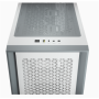 Corsair , Computer Case , 4000D , Side window , White , ATX , Power supply included No , ATX