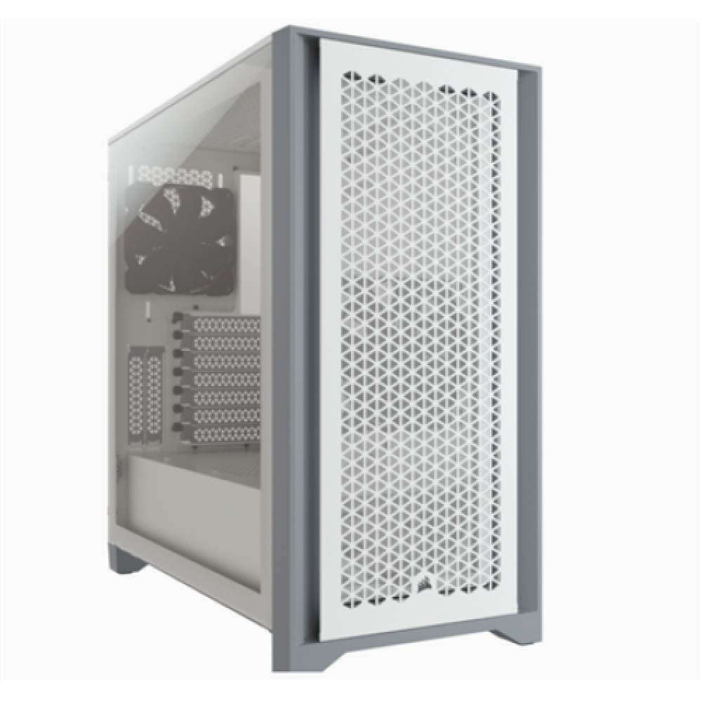 Corsair , Computer Case , 4000D , Side window , White , ATX , Power supply included No , ATX