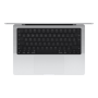 Apple MacBook , Pro , Silver , 14 , 3024 x 1964 pixels , Apple M4 , 16 GB , Solid-state drive capacity 1000 GB , Apple M4 chip 10-core CPU/10-core GPU , macOS , 802.11ax , Bluetooth version 5.3 , Keyboard language Russian , Keyboard backlit , Warranty 12 