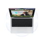 Apple MacBook , Pro , Silver , 14 , 3024 x 1964 pixels , Apple M4 , 16 GB , Solid-state drive capacity 1000 GB , Apple M4 chip 10-core CPU/10-core GPU , macOS , 802.11ax , Bluetooth version 5.3 , Keyboard language Russian , Keyboard backlit , Warranty 12 