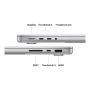 Apple MacBook , Pro , Silver , 14 , 3024 x 1964 pixels , Apple M4 , 16 GB , Solid-state drive capacity 1000 GB , Apple M4 chip 10-core CPU/10-core GPU , macOS , 802.11ax , Bluetooth version 5.3 , Keyboard language Russian , Keyboard backlit , Warranty 12 