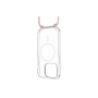 Fixed , MagPure Neck , Back Cover with Lanyard , Apple , iPhone 16 Pro Max , TPU , Clear, Pink