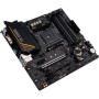 Asus , TUF GAMING B550M-E , Processor family AMD , Processor socket AM4 , DDR4 DIMM , Memory slots 4 , Supported hard disk drive interfaces SATA, M.2 , Number of SATA connectors 4 , Chipset AMD B550 , Micro ATX