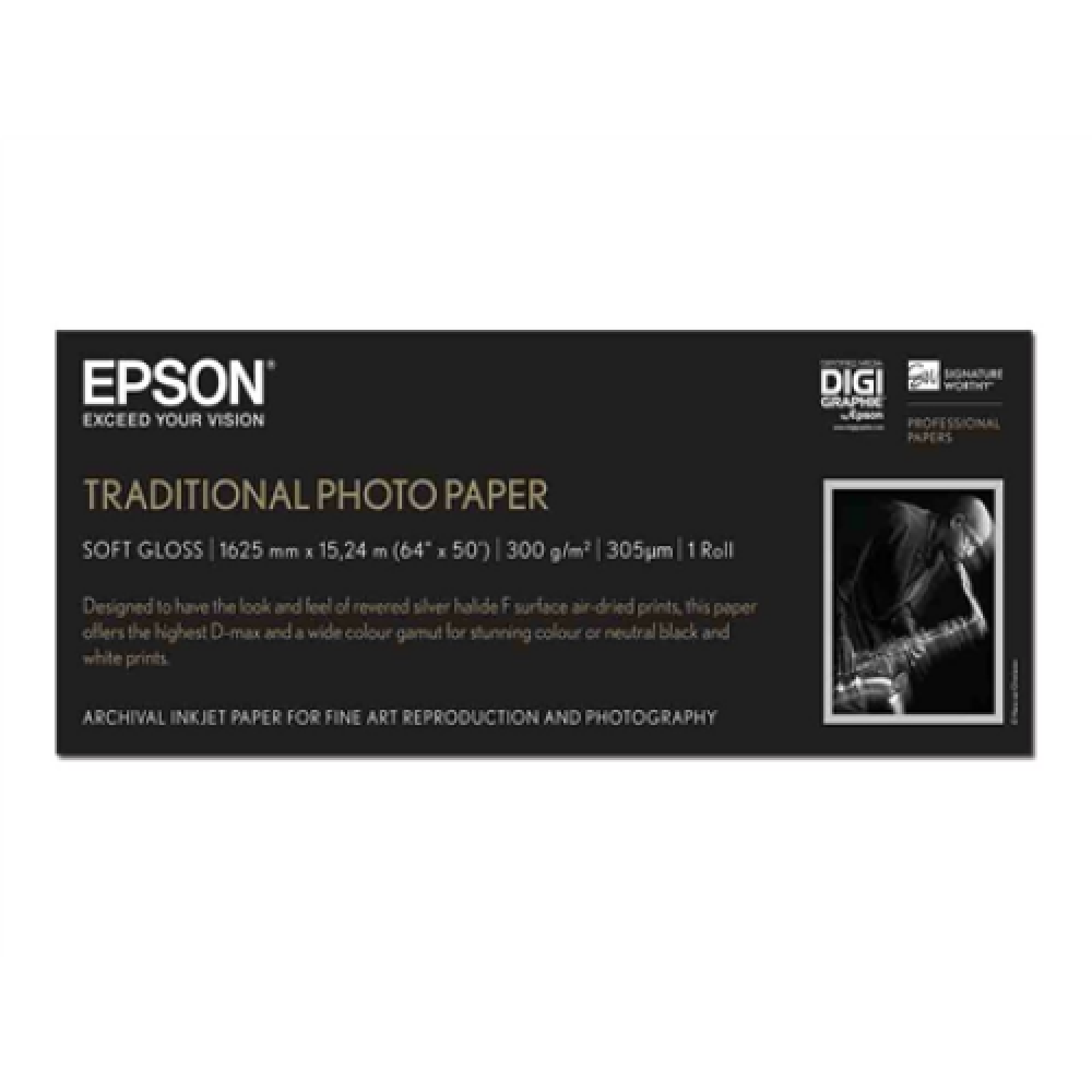 Traditional Photo Paper (64 x 15 m) , C13S045107 , 300 g/m² , Photo Paper