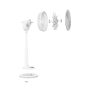 Duux Fan , Whisper 3 , Stand Fan , Diameter 34 cm , Number of speeds 26 , Oscillation , Remote control , White