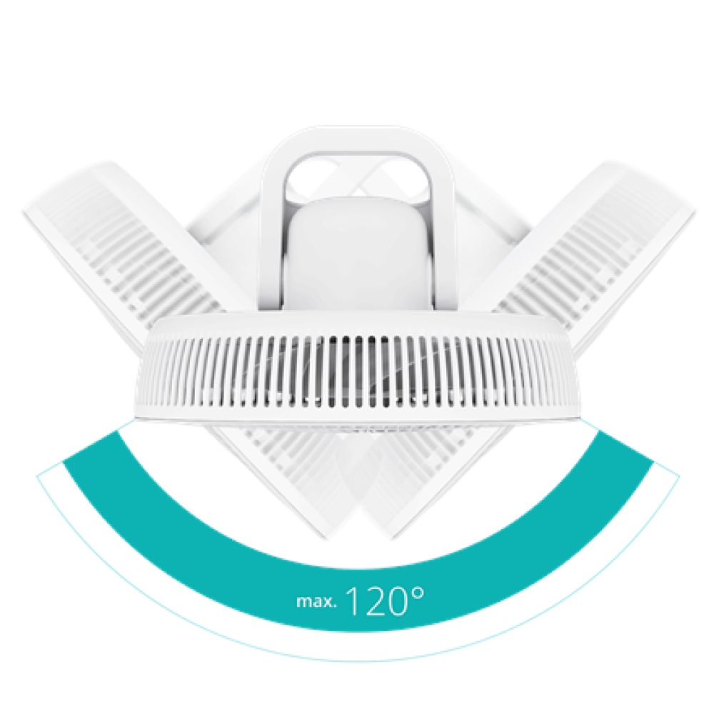 Duux Fan , Whisper 3 , Stand Fan , Diameter 34 cm , Number of speeds 26 , Oscillation , Remote control , White