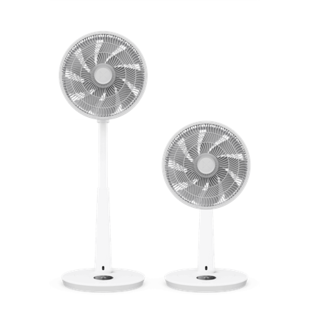 Duux Fan , Whisper 3 , Stand Fan , Diameter 34 cm , Number of speeds 26 , Oscillation , Remote control , White