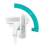 Duux Fan , Whisper 3 , Stand Fan , Diameter 34 cm , Number of speeds 26 , Oscillation , Remote control , White